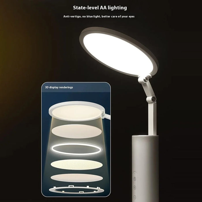 TH-8 Makeup Mirror Desk Lamp LED Reading Light Brightness Adjustable Dual-Use Night Light - 7
