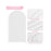 Elastic U-Shaped Arch Door Cloth Cover Decorative Backdrop for Birthday Party Wedding, 120x50cm - White - 7