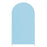 Elastic U-Shaped Arch Door Cloth Cover Decorative Backdrop for Birthday Party Wedding, 150x65cm - Sky Blue - 1