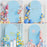 Elastic U-Shaped Arch Door Cloth Cover Decorative Backdrop for Birthday Party Wedding, 200x100cm - Sky Blue - 4