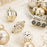 65Pcs / Set Christmas Tree Ornaments Painted Ball Set Decorative Hanging Baubles for Holiday Gift - Red+White - 6