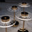 Creative Pattern Bedside Atmosphere Lamp Living Room Bedroom Iron + Acrylic Decorative Night Light Ornament - Z15-A - 5
