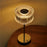 Iron + PS Table Lamp Touch Control 3 Color LED Night Light Rechargeable Bedside Mood Light - 2