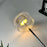 Iron + PS Table Lamp Touch Control 3 Color LED Night Light Rechargeable Bedside Mood Light - 7