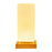TA-004 Stepless Dimming Table LED Light Bedroom Bedside Wood Decor Night Light 3W Warm Light Night Lamp - Square Column - 1