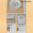 TA-004 Stepless Dimming Table LED Light Bedroom Bedside Wood Decor Night Light 3W Warm Light Night Lamp - Square Column - 5
