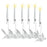 6 LED Electronic Candle Lights Christmas Tree Ornaments String Fairy Lights with Remote Control - Flying Bird - 1