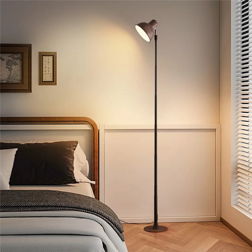 EFL001-U USB Powered Extendable Eye Protection Desk Light 3 Color Temperatures Dimmable Floor Lamp, Black - 2
