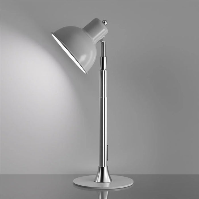 EFL001-U USB Powered Extendable Eye Protection Desk Light 3 Color Temperatures Dimmable Floor Lamp, Silver - 3
