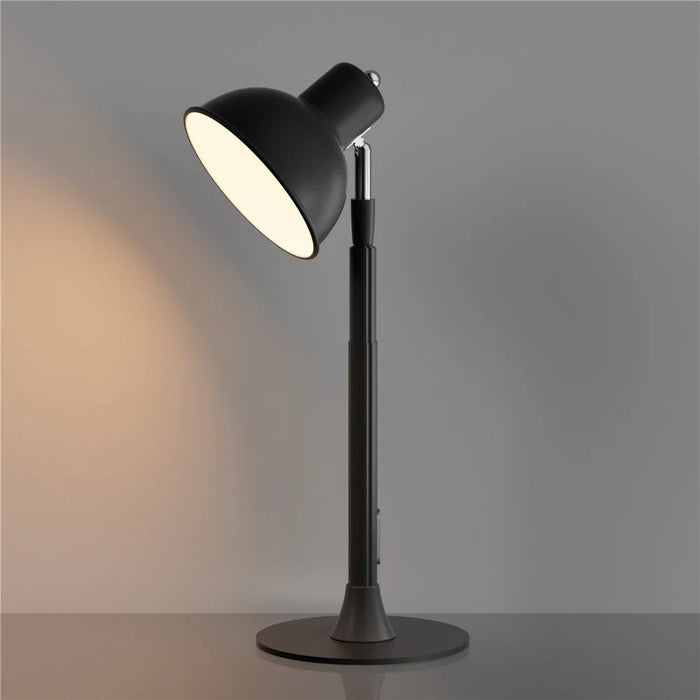 EFL001-P EU Plug Extendable Eye Protection Desk Light 3 Color Temperatures Dimmable Floor Lamp, Black - 2