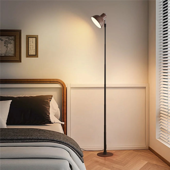 EFL001-P EU Plug Extendable Eye Protection Desk Light 3 Color Temperatures Dimmable Floor Lamp, Black - 3