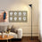 EFL001-P EU Plug Extendable Eye Protection Desk Light 3 Color Temperatures Dimmable Floor Lamp, Black - 4