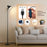 EFL001-P EU Plug Extendable Eye Protection Desk Light 3 Color Temperatures Dimmable Floor Lamp, Black - 6