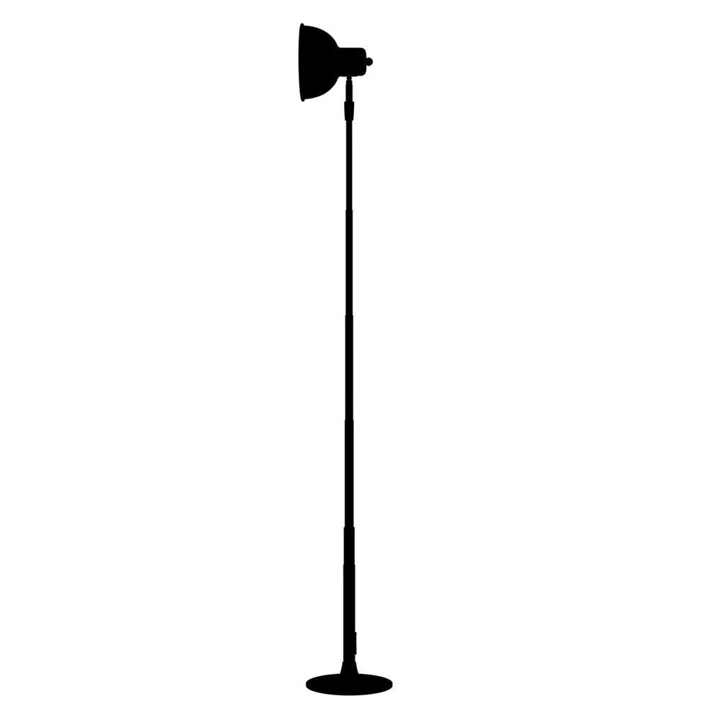 EFL002-U Study Reading Guestroom Desk Extendable Iron Art Light Eye Protection USB Powered Lamp - Black - 7