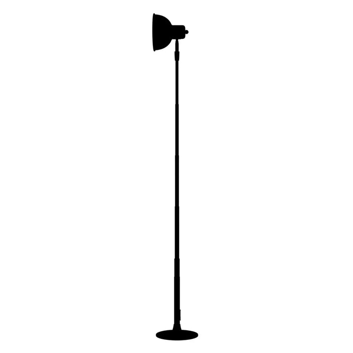 EFL002-P Extendable Iron Art Desk Lamp Study Reading Guest Room Eye Protection Table Light, EU Plug - Black - 7