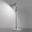 EFL002-P Extendable Iron Art Desk Lamp Study Reading Guest Room Eye Protection Table Light, EU Plug - Silver - 7