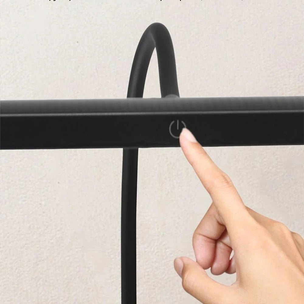 Clip On Desk Lamp Flexible Arm Reading Light Eye Protection Study Lamp 3 Color Temperatures Dimmable Night Light - 4