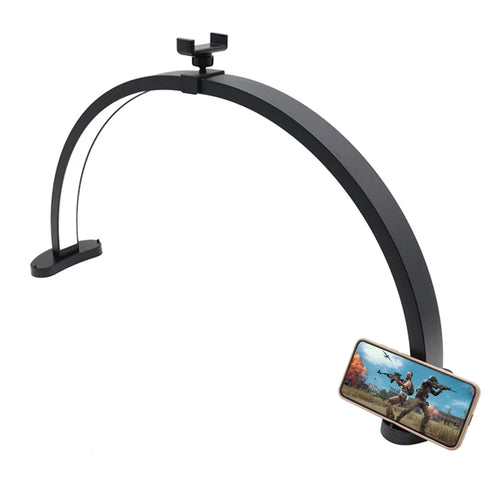 HD-M11X 28 Inch LED Light Eye Care U-Shaped Shadowless Fill Light Semi-Circular Desktop Beauty Lamp for Tattoo / Nail Art - US Plug - 1