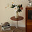 51cm Nordic Style Round Side Table Small Coffee Table Sofa End Table Creative Nightstand for Living Room - Walnut - 4