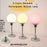 Creative Round Shaped Table Lamp Touch Control 3 Color Modes 4000mAh Rechargeable Light - Beige - 3