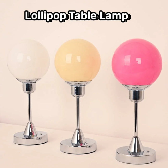 Creative Round Shaped Table Lamp Touch Control 3 Color Modes 4000mAh Rechargeable Light - Beige - 5