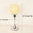 Creative Round Shaped Table Lamp Touch Control 3 Color Modes 4000mAh Rechargeable Light - Beige - 6