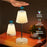 HDT001 USB Rechargeable RGB Desk Lamp Adjustable Height Gesture Sensing Dimmable Bedside Night Light - White - 3