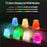 HDT001 USB Rechargeable RGB Desk Lamp Adjustable Height Gesture Sensing Dimmable Bedside Night Light - White - 5