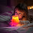 HDT001 USB Rechargeable RGB Desk Lamp Adjustable Height Gesture Sensing Dimmable Bedside Night Light - White - 7