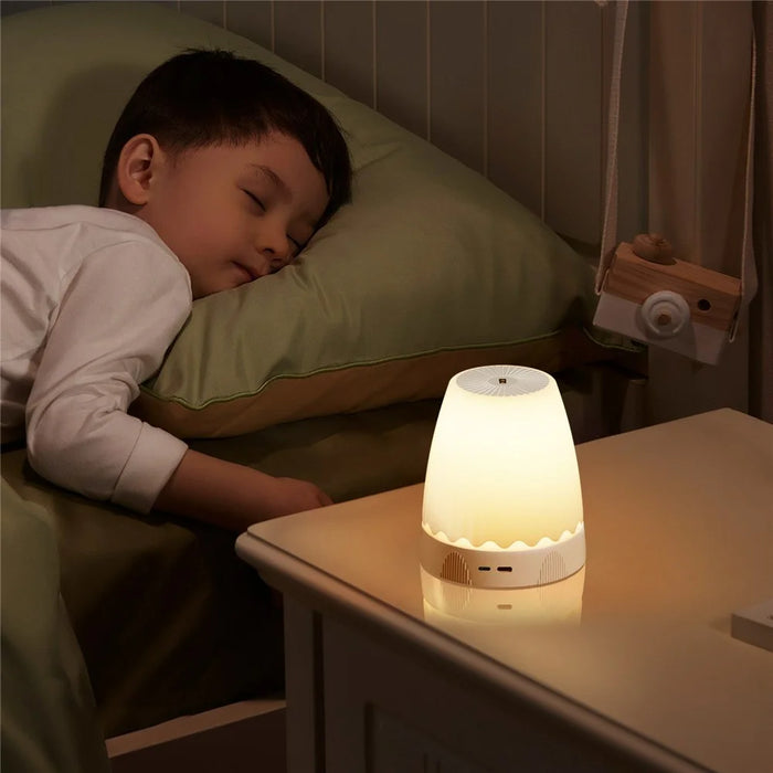 HDT003 Gesture Control Ambiance Lamp Height Adjustable Dimmable Desk Light for Bedroom Nightstand - White - 6
