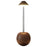 RPT002 Wood Grain Tumbler Design LED Night Light Adjustable Height Decorative Table Lamp Bedside Mood Lighting with Remote - Walnut - 1