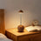 RPT002 Wood Grain Tumbler Design LED Night Light Adjustable Height Decorative Table Lamp Bedside Mood Lighting with Remote - Walnut - 7