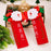2Pcs Christmas Door Handle Covers Cartoon Refrigerator Handle Protectors Decorative Festive Accessories - Santa Claus - 2
