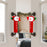 2Pcs Christmas Door Handle Covers Cartoon Refrigerator Handle Protectors Decorative Festive Accessories - Santa Claus - 3