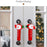 2Pcs Christmas Door Handle Covers Cartoon Refrigerator Handle Protectors Decorative Festive Accessories - Santa Claus - 4
