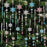 18Pcs Christmas Decorations Set Clear Snowflakes Bayberry Balls Acrylic Icicles Ornaments for Holiday Gift Decor - Transparent - 4