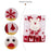Christmas Chair Cover 3D Decorative Figurine Seat Back Protector for Home / Restaurant / Party - Reindeer - 2
