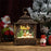 Christmas Lantern Music Box Desktop Night Light Holiday Decoration Gift for Party / Home - Reindeer - 1