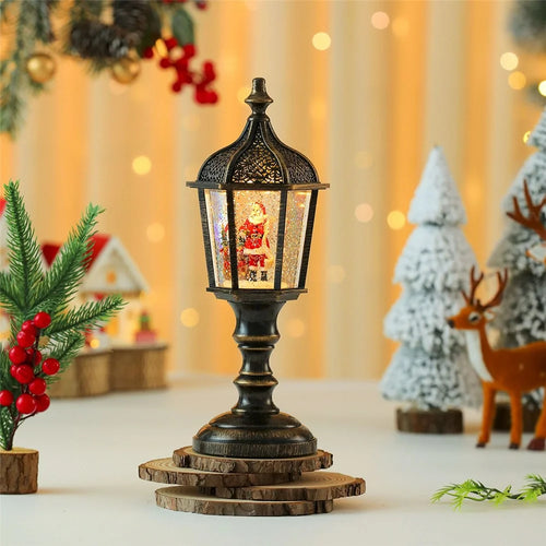 Christmas Snow Globe Light Decoration Gifts with Music / Falling Snow Effect for Home / Party - Santa Claus - 1