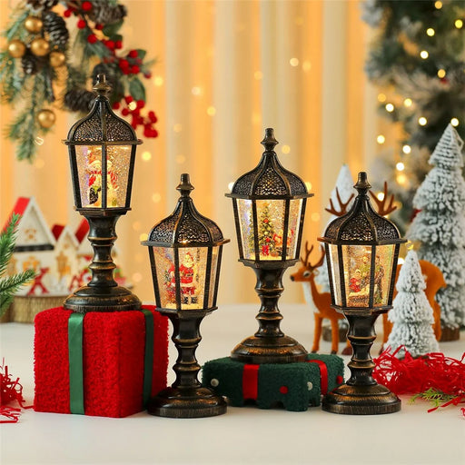 Christmas Snow Globe Light Decoration Gifts with Music / Falling Snow Effect for Home / Party - Santa Claus - 2