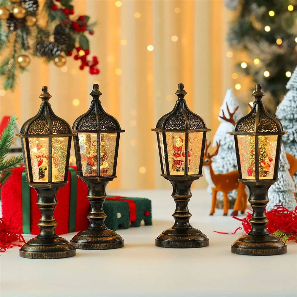 Christmas Snow Globe Light Decoration Gifts with Music / Falling Snow Effect for Home / Party - Santa Claus - 3