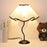 Modern Simplicity Bedside Lamp Flower Petal Retro Table Light 3 Color Adjustable 7W Decorative Night Light, EU Plug - 1
