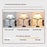 Modern Simplicity Bedside Lamp Flower Petal Retro Table Light 3 Color Adjustable 7W Decorative Night Light, EU Plug - 3