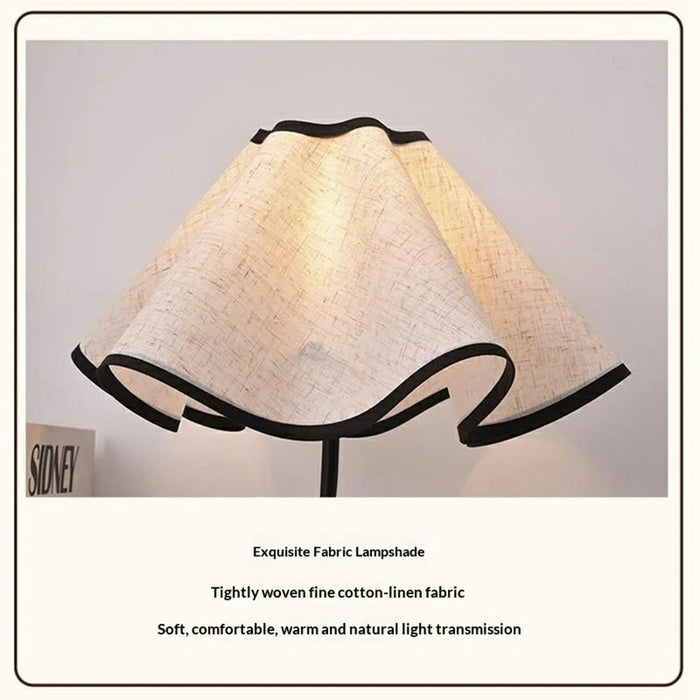 12W Modern Bedside Table Lamp Flower Design Night Light with 3 Brightness Levels for Bedroom Decor, EU Plug - 5