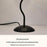 12W Modern Bedside Table Lamp Flower Design Night Light with 3 Brightness Levels for Bedroom Decor, EU Plug - 6