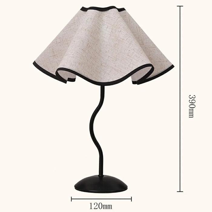 12W Modern Bedside Table Lamp Flower Design Night Light with 3 Brightness Levels for Bedroom Decor, EU Plug - 7