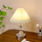 Crystal Retro Table Lamp with 3 Color Adjustable Minimalist USB Powered Bedside Night Light for Living Room / Bedroom - Beige - 2