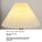 Pleated Table Lamp 12W 3-Color Adjustable Desk Light Bedside Ambient Lighting Gold Body Nordic Style, EU Plug - Floral - 4