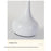 Nordic 7W Glass Petal Table Lamp 3 Color Dimmable Lamp Flicker-Free Eye-Care Light for Bedroom Study, EU Plug - Petal Glass Lampshade  /  White - 5