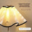 Nordic 7W Petal Umbrella Table Lamp 3-Level Dimmable Bedside Lamp Fabric Lampshade Ambient Night Light with Metal Base for Bedroom - EU Plug - 5